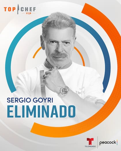 Sergio Goyri se convirtió en el primer eliminado de Top Chef VIP 4