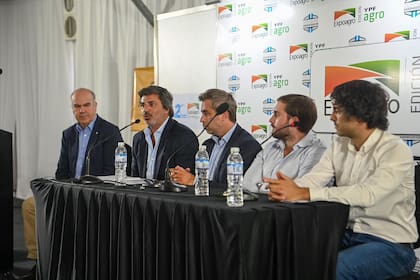 Sergio Iraeta, Maximiliano Voss, Federico Furiase, Felipe Núñez y Martín Vauthier