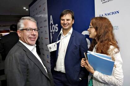 Sergio Kaufman, presidente de Accenture, y Gastón Remy, presidente de IDEA