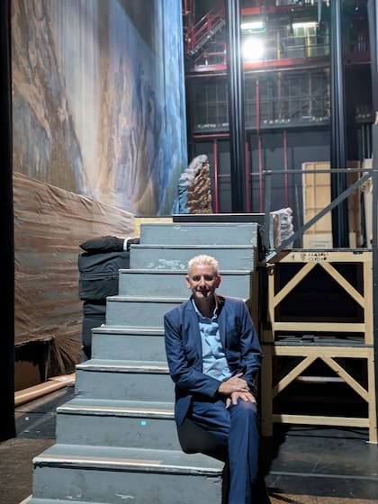 Sergio Kuchevasky pasó su infancia en el corazón del Teatro Colón (Foto Martín Said)