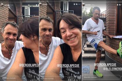 Sergio Lapegüe mostró cómo sigue su recuperación en su hogar, tras haber estado internado tres semanas por Covid-19