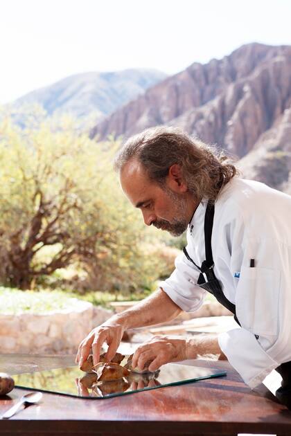 Sergio Latorre, el chef del Manantial del Silencio que preserva la cocina con ingredientes autóctonos y vinos del norte