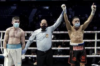 Hizo su show, ganó y avisó: "Hasta el título mundial no paro"