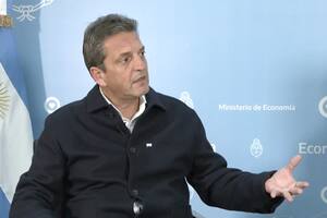 Sergio Massa con José Del Río