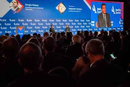 Sergio Massa en AmCham