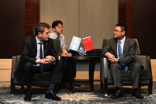 Sergio Massa en China