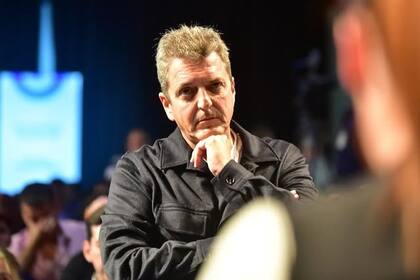 Sergio Massa en el reciente congreso nacional del Frente Renovador