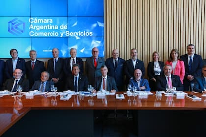 Sergio Massa en la Cámara Argentina de Comercio