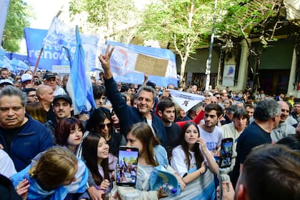 Sergio Massa en la Marcha por las universidades