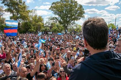 Sergio Massa en San Fernando. 5/11/23