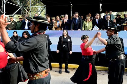 Sergio Massa en Santiago del Estero, junto con Gerardo Zamora, Claudia Ledesma Abdala y Daniel Scioli