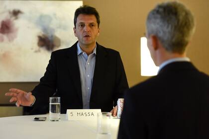 Sergio Massa entrenó con el entonces intendente de Junín, Mario Meoni, para el debate de las elecciones primarias en 2015