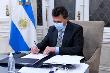 Sergio Massa refuerza su apuesta por mostrar una identidad propia dentro del Frente de Todos