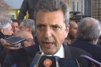 Sergio Massa mantuvo más de un cruce con periodistas en los últimos días