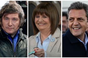 Milei, Bullrich y Massa, cada cual atiende su juego