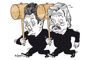 Sergio Massa y Alberto Fernández