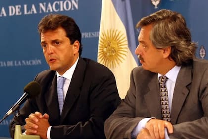 Sergio Massa y Alberto Fernández