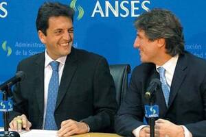 Sergio Massa y Amado Boudou se conocieron mientras militaban en la Ucedé y se reencontraron en la ANSES