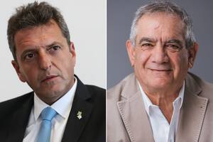 Sergio Massa y Carlos Iannizzotto