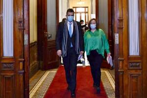 Sergio Massa y Cecilia Moreau