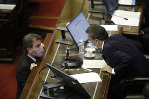 Sergio Massa y Cristian Ritondo