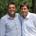 Faroni y Massa, una relación de amistad que pasó del teatro a la política y se extendió al fútbol