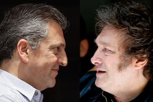 Sergio Massa y Javier Milei