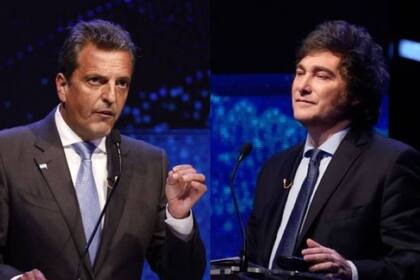 Sergio Massa y Javier Milei se enfrentarán en la segunda vuelta electoral que definirá al próximo presidente de la Argentina 