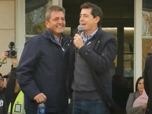 Sergio Massa y Wado De Pedro