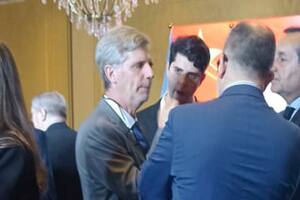 Sergio Neiffert durante la presentación de una operación contra el terrorismo, junto a Patricia Bullrich, el viernes 25 de octubre de 2024