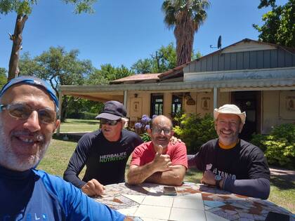 Sergio Pagot, Raúl Saubidet, Adrián Rubenffein y Marcelo Weissel alcanzaron su meta el 28 de diciembre último