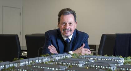 Sergio Pino fue el fundador de la empresa de bienes raíces Century Home Builders