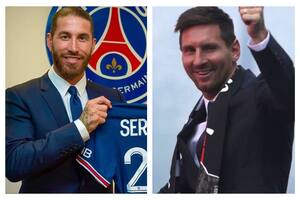 La particular bienvenida de Sergio Ramos a Messi que aplauden en las redes