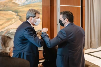 Sergio Uñac y Marcelo Orrego, su rival en elección provincial de 2019