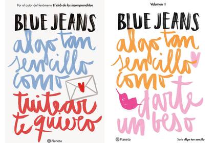 Serie Algo tan sencillo, de un autor con nombre curioso: Blue Jeans