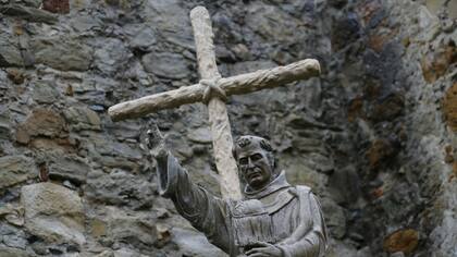 Serra es considerado uno de los padres de la patria estadounidense