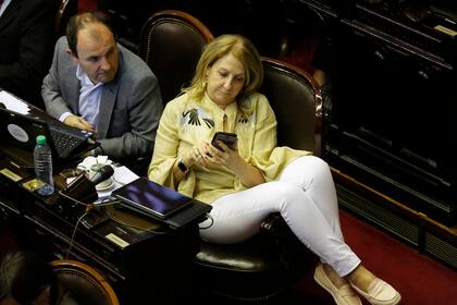 Sesión en el recinto de diputados del Congreso de la Nación para tratar la Ley de Reforma Previsional. 18/12/17