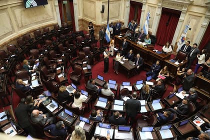 Sesión en el Senado por el presupuesto 2023 y el decreto que pone en funcionamiento a los nuevos integrantes del Consejo de la Magistratura