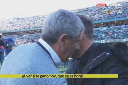 Setién y Simeone, en la previa de un Betis-Atlético de Madrid