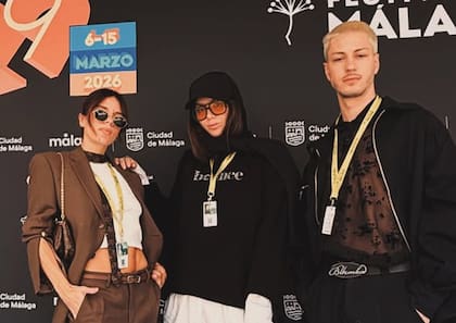 Seven Kayne y Gime Accardi en Málaga (Instagram: @gimeaccardi)