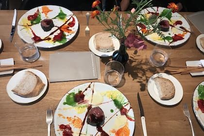 Sexto paso: la ternera ispirada en Damien Hirst