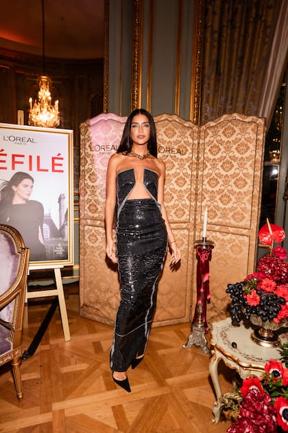 Zaira Nara fue una de las celebrities invitadas a la Watch Party de Le Défilé en la Embajada de Francia.