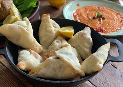 Sfija, empanadas árabes, receta de Andrea Amatte
