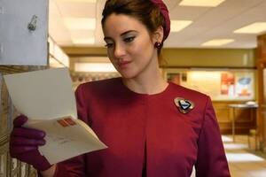 Shailene Woodley en La última carta de amor, flamante estreno de Netflix y uno de los films más vistos de la plataforma en la Argentina