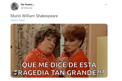 "Shakespeare" fue tendencia en Twitter