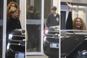 Así llegó Shakira a la Argentina horas antes de sus shows en Vélez