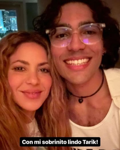 Shakira asistió al concierto de Alejandro Sanz acompañada de su sobrino Tartik