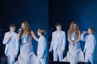 Los hijos de Shakira cantaron en su segundo show en Buenos Aires y emocionaron a todos