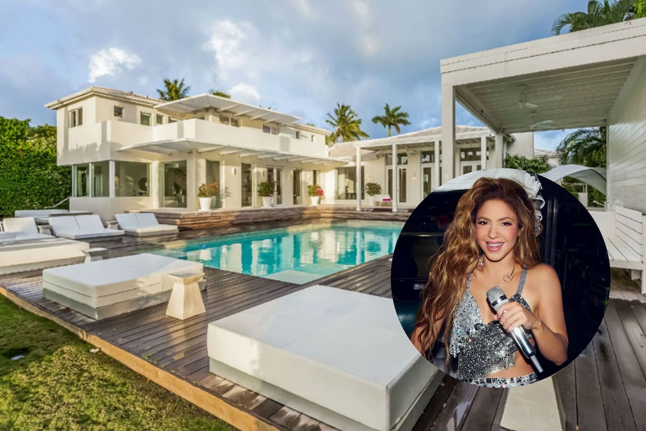 Shakira no lograba vender su lujosa casa en Miami y la ayuda de su amigo Marc Anthony fue clave - LA NACION