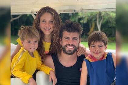 Shakira se mudaría a Miami con los hijos que tiene con Piqué (Foto Instagram @shakira)